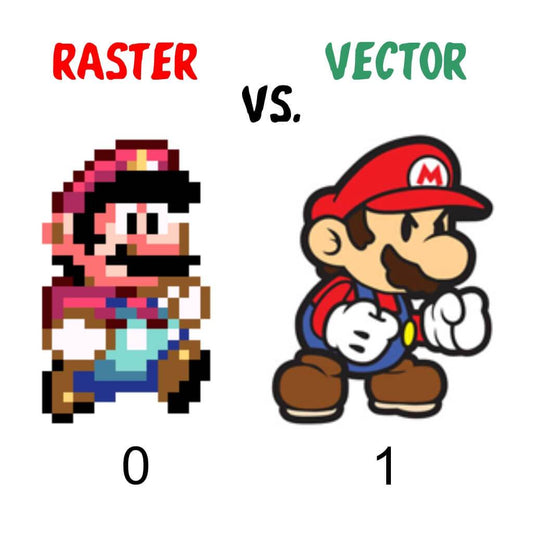 Demystifying Raster vs. Vector Graphics
